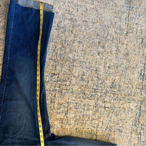 Loft kick flare crop jeans size 30/10 - Picture 6 of 6